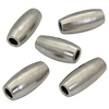 6g-156g Zinc Electroplated Iron Hollow Tube Fishing Net Sinker