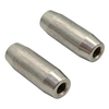 6g-156g Zinc Electroplated Iron Hollow Tube Fishing Net Sinker