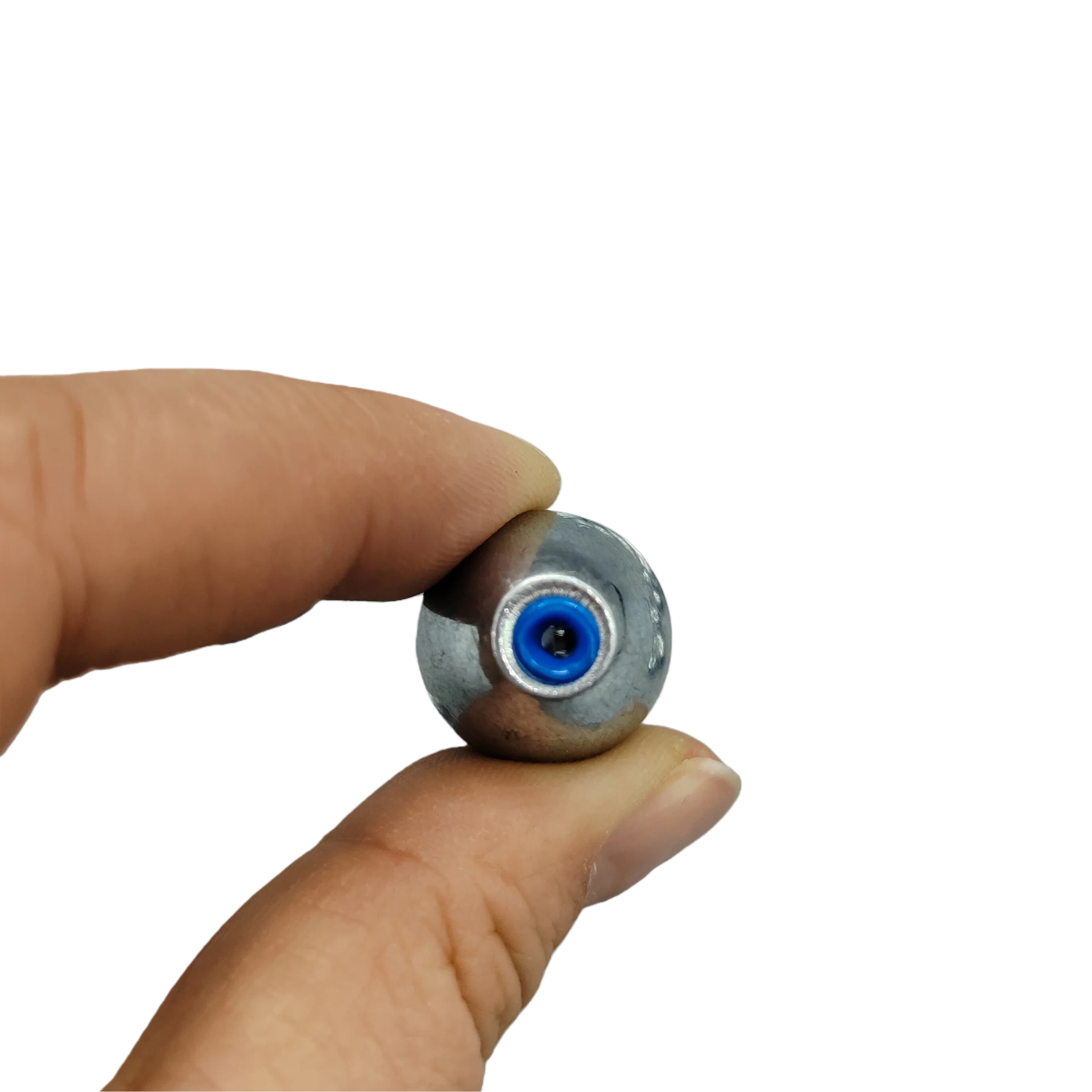 3g-40g Lead Free Alloy Olive Fishing Sinker With Plastic Core For Carp Fishing