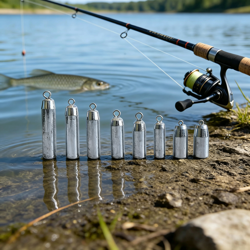 29g-370g Galvanized Iron Swivel Eye Anti Corrosion Fishing Sinker