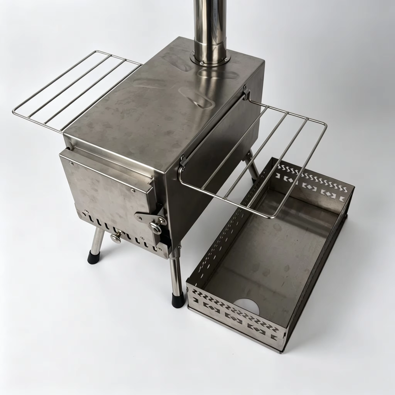 SN360 Portable Wood Sauna Stove With Chimney