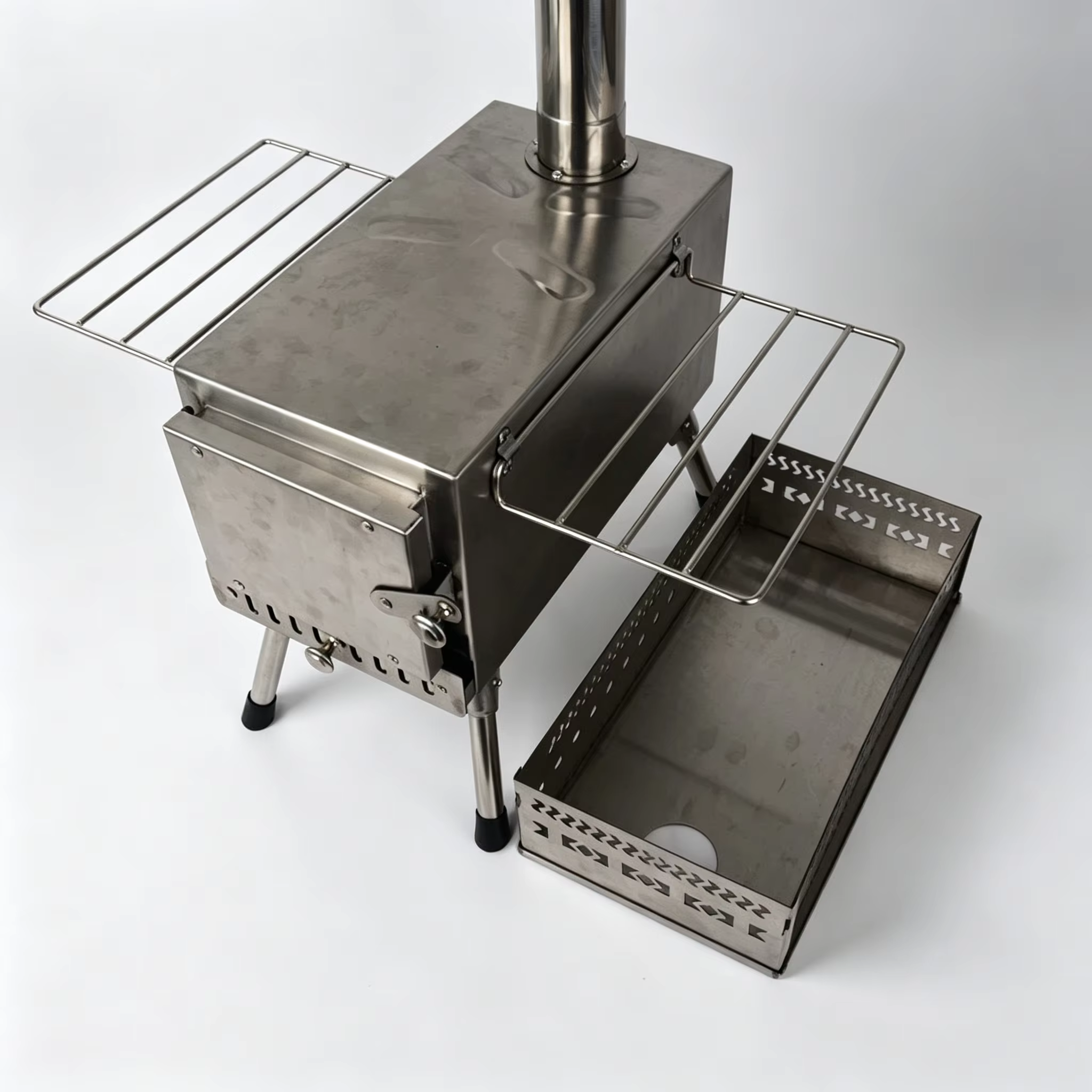 SN360 Portable Wood Sauna Stove With Chimney