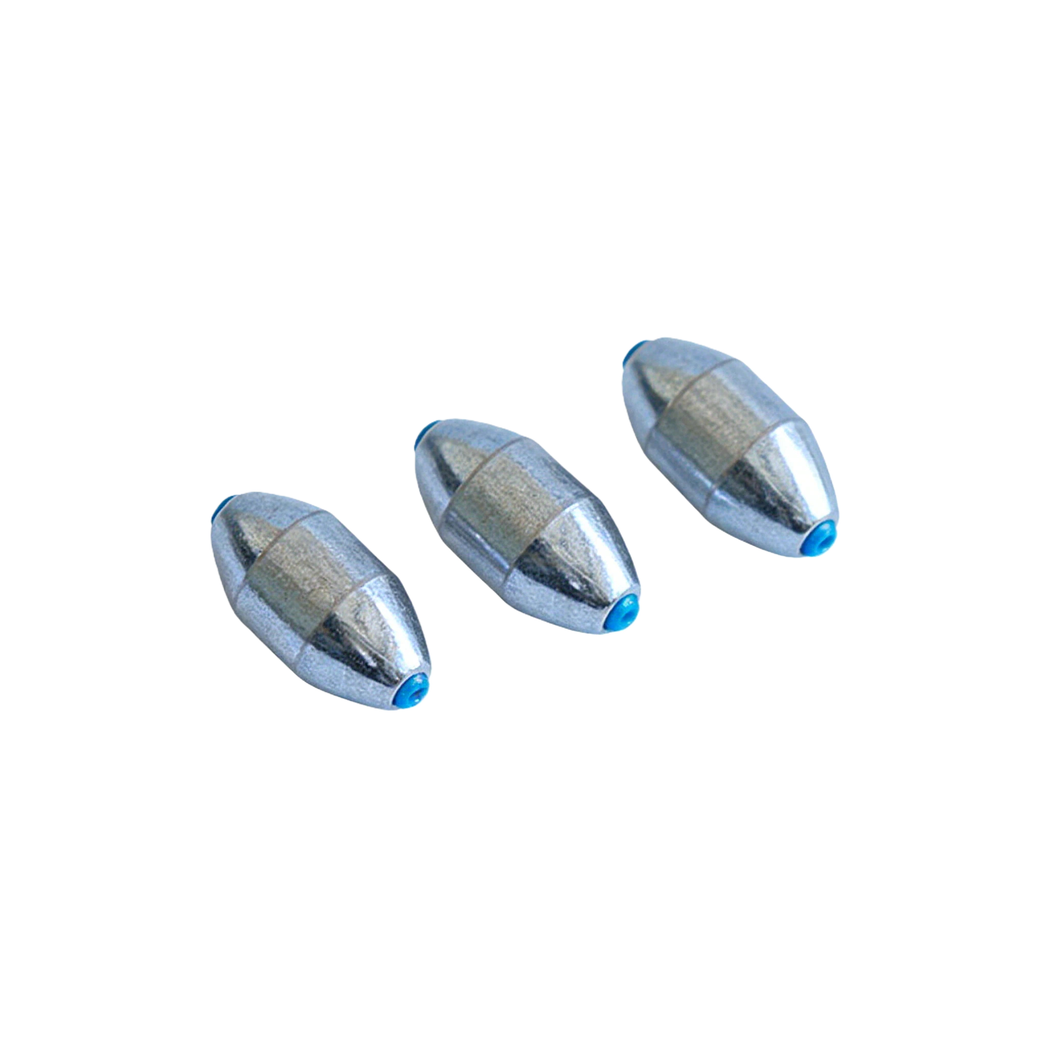3g-40g Lead Free Alloy Olive Fishing Sinker With Plastic Core For Carp Fishing