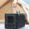 ZM3020 Antler Design Carbon Steel Folding Wood Burning Tent Stove