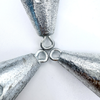 Heavy Duty Cast Iron Teardrop Sinkers for Deep Sea Fishing