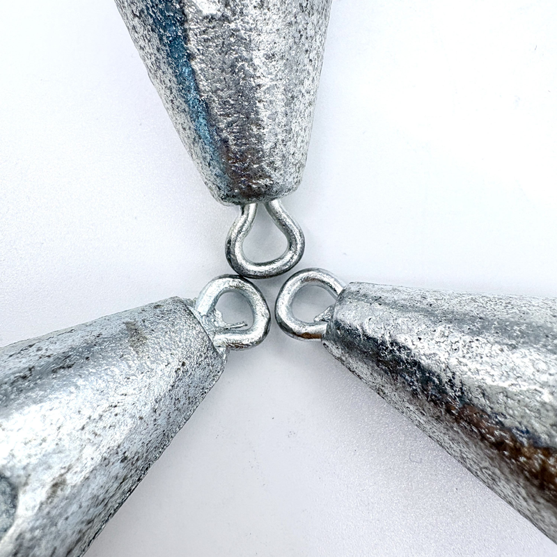 Heavy Duty Cast Iron Teardrop Sinkers for Deep Sea Fishing