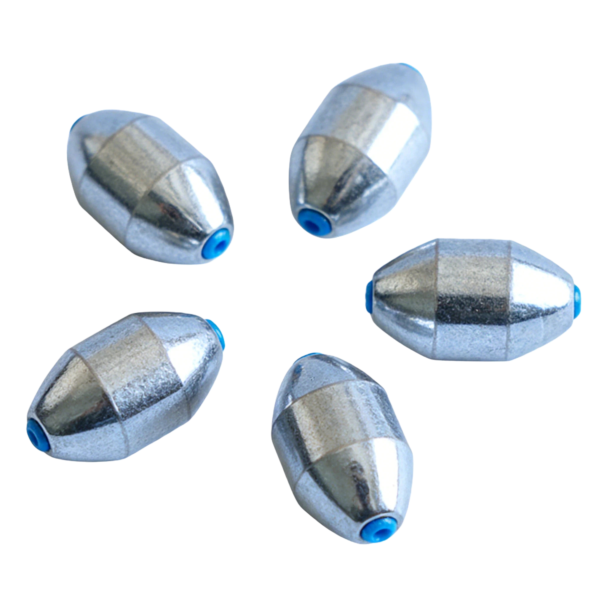 3g-40g Lead Free Alloy Olive Fishing Sinker With Plastic Core For Carp Fishing